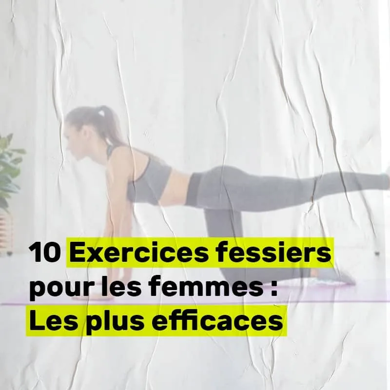 exercices fessiers femme