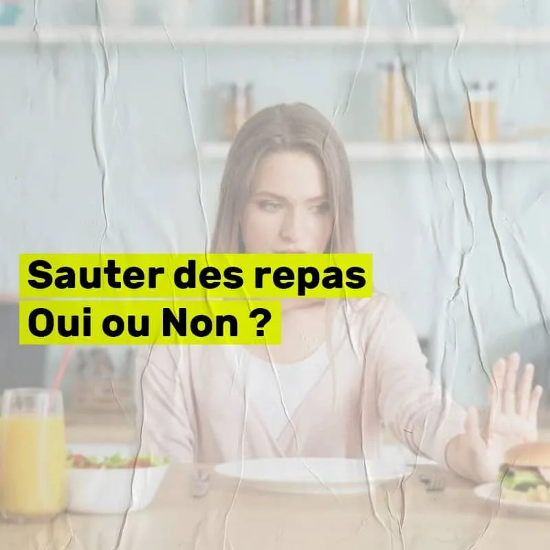 sauter des repas - jeune intermittent